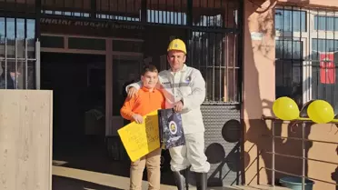 Madenciler Günü'nde Baba-Kız Buluşması