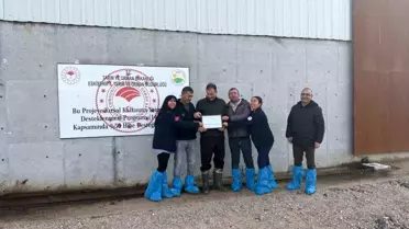 Mahmudiye'de İlk Hastalıktan Ari İşletme Sertifikası