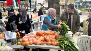 Nazilli'de Hayır Çarşısı Geliri Gazze'ye