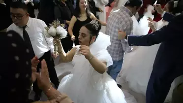 Down Sendromlu Kızların Gelinlik Hayali Gerçek Oldu