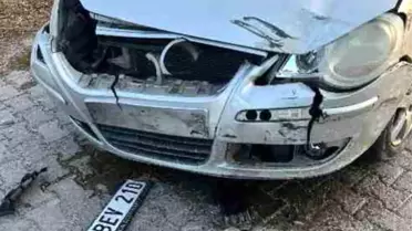 Karapınar'da Otomobil ve SUV Çarpıştı