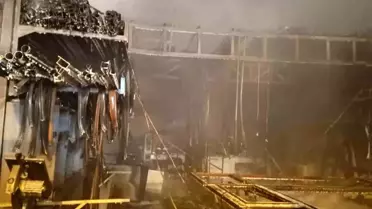 Gönen'de Yangın: İşletme Kullanılamaz Hale Geldi