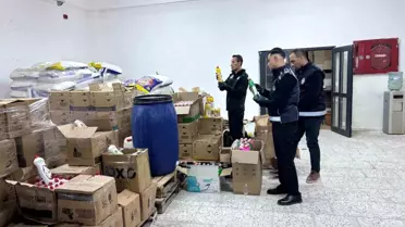 Şanlıurfa'da sahte deterjan depolarına baskın