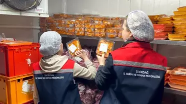 Tekirdağ'da Gıda Denetimleri Yapıldı