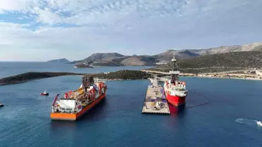 Türkiye'nin 6. Sondaj Gemisi Taşucu'na Ulaştı