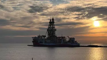 Türkiye'nin 6. Sondaj Gemisi Mersin'de