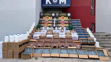 Adana'da Sahte İçki Operasyonu: 17 Gözaltı