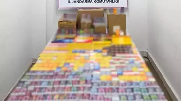 Antalya'da Kaçak Sigara Operasyonu