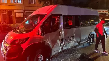 Ataşehir'de Motosiklet Kazası