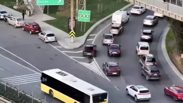 Beykoz'da Dronlu Trafik Denetimi: 32 Sürücüye Cezai İşlem