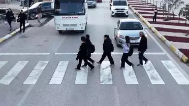 Osmaneli'nde Drone ile Trafik Denetimi