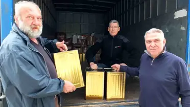 Burhaniye'de Zeytin Hasadı ve Zeytinyağı Sevkiyatı Başladı