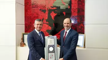 Özgür Özel, Kudret Özersay ile Görüştü