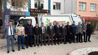 Hisarcık Belediyesi'ne yeni çöp toplama aracı