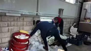 Karaman'da 2,4 Ton Sağlıksız Süt Ürünü Ele Geçirildi