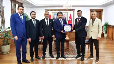 KİMDER'den Vali'ye Ziyaret