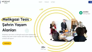 Melikgazi'de tüm sosyal tesisler tek bir dijital platformda toplandı