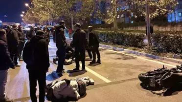 Çorlu'da Motosiklet Kazası: İki Genç Yaralandı