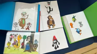 Atakan'ın Karikatürleri Okulu Renklendiriyor