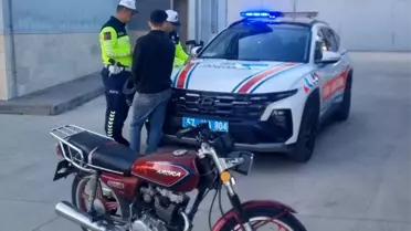 Gerze'de Tehlikeli Motosiklet Sürücüsü Yakalandı