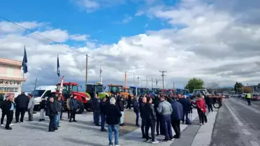 Yunanistan'da Çiftçi Protestoları Büyüyor