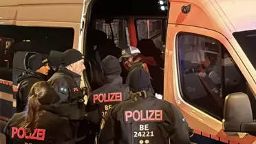 Berlin'de Filistin Dayanışma Gösterisi