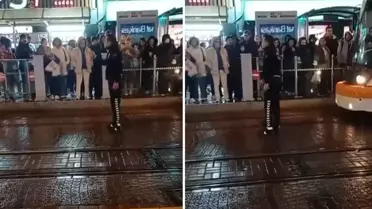 Cadde ortasında milleti toplayıp 'Terörsüz Türkiye' sürecini eleştiren polis memuru açığa alındı