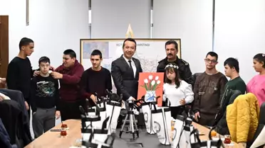 Emniyet Müdürü'nden Özel Öğrencilere Destek