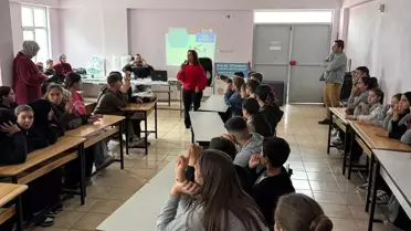 Su Ürünleri Eğitimine Savcıllı Ortaokulu'nda Düzenlendi