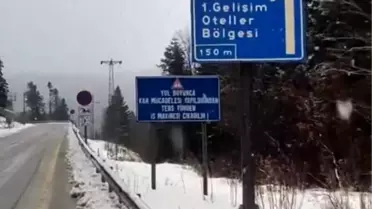 Bursa'da Sarı Kodlu Uyarı ve Kar Yağışı