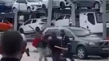 Bursa'da Kavga Anları Kamerada