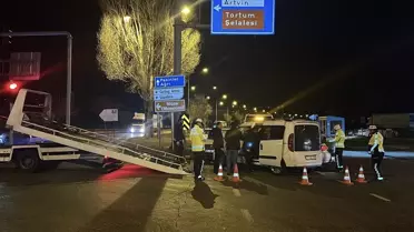 Erzurum'da Zincirleme Kaza: 2 Yaralı