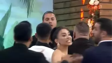 Kısmetse Olur yarışmasında gelin adayından damat adayına tokat