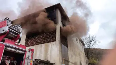 İnegöl'de Depo Yangını