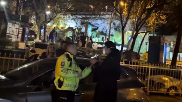 Alkol Testinde Sinir Krizi Geçiren Sürücü