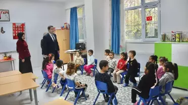 Kaymakam Başar Anaokulunu Ziyaret Etti