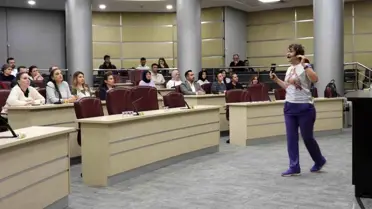 Kepez Belediyesi'nde personele solunum sağlığı eğitimi verildi