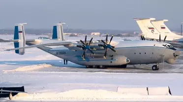 Rus ordusuna ait nakliye uçağı düştü