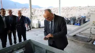 Sarıcakaya'da Zeytin Üretimi Değerlendirildi