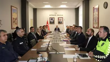 Kütahya'da Güvenlik Toplantısı