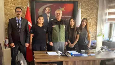 Öğrencilerden Tarım Müdürlüğü'ne Ziyaret