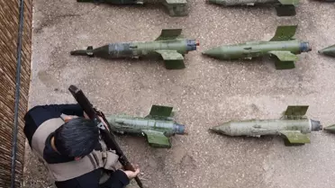 Suriye'de 46 Tanksavar Füzesi Ele Geçirildi