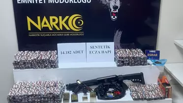 Adana'da Uyuşturucu ve Silah Operasyonu
