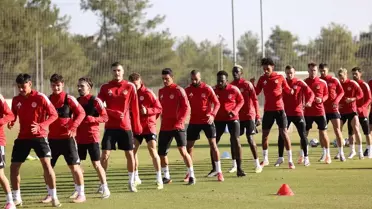 Antalyaspor, Galatasaray Maçına Hazırlanıyor