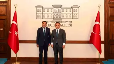 Türkoğlu'na Veda Ziyareti