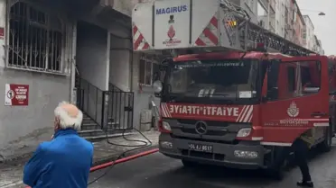 Çocuk Çakmakla Yangın Çıkardı