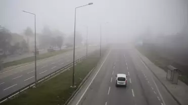Eskişehir'de Yoğun Sis Etkili