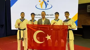 Kosova'da Tekvando Şampiyonası Madalyaları!