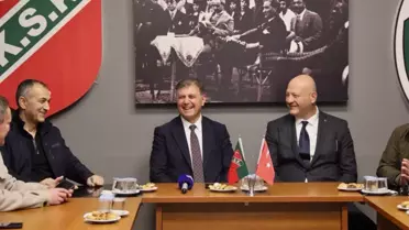 Tugay, İzmir Sporuna Destek Verdi