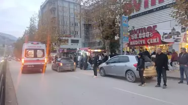 Amasya'da Motosiklet Kazası